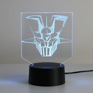 Laser Engraved Mazinger Z 3D Optical Illusion Night Light