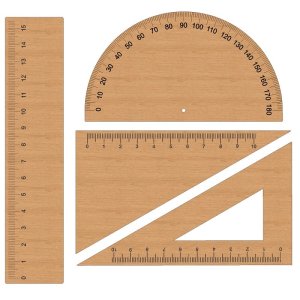 Math Geometry Ruler Set Laser Cut File