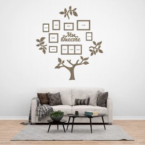 Memories Tree with Frames Laser Cut File