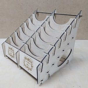 Multi Layer Countertop Spice Bag Holder Stand Laser Cut File