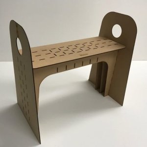 Plywood Blanco Chair Laser Cut File