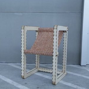 Plywood Flat Pack Chair Laser Cut File
