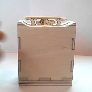 Plywood Toothpick Dispenser Laser Cut File