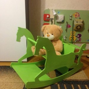 Rocking Horse Montessori Table and Chair Laser Cut File