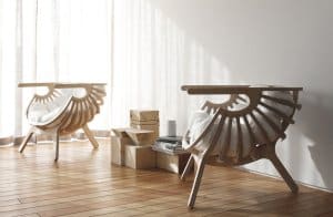 Shell Lounge Armchair Laser Cut File