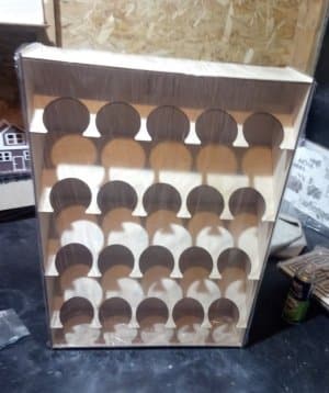 Spray Paint Can Rack Laser Cut File