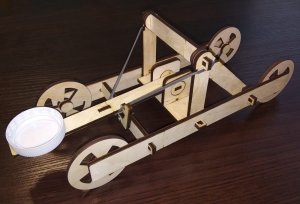 Wooden Catapult Toy Laser Cut File